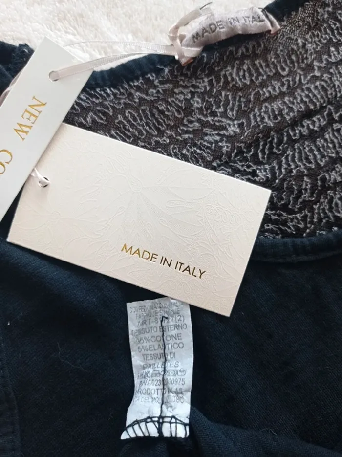 Débardeur noir, Made in Italy - photo numéro 9