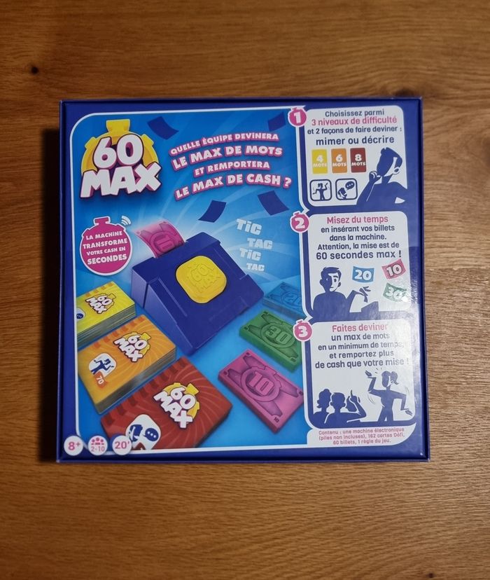 Jeu 60 secondes max Neuf - photo numéro 2