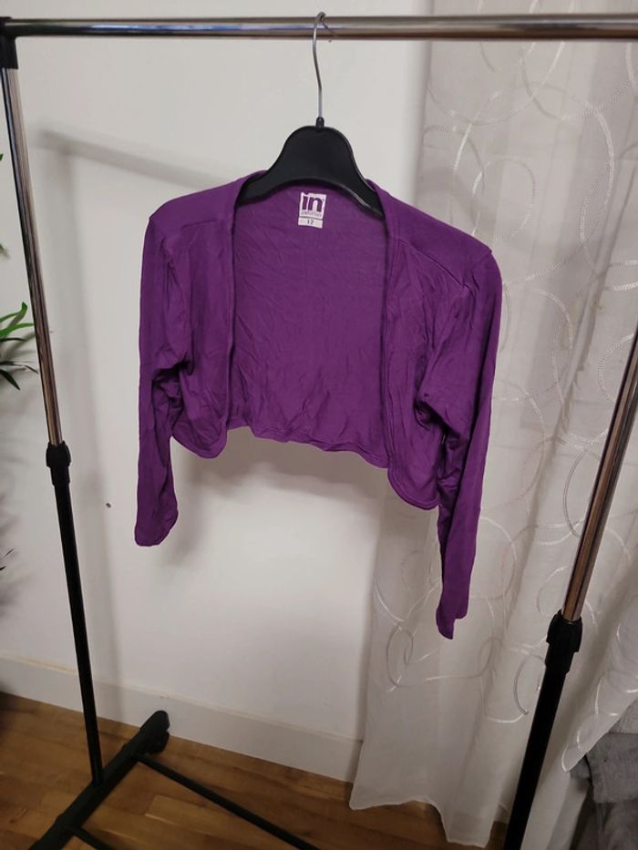 Gilet violet