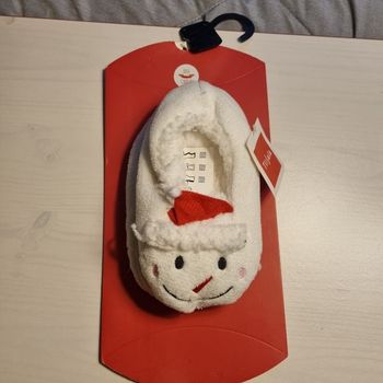 chaussons fourrés Père Noël taille 28 / 29 🎁 neuf 🎁
