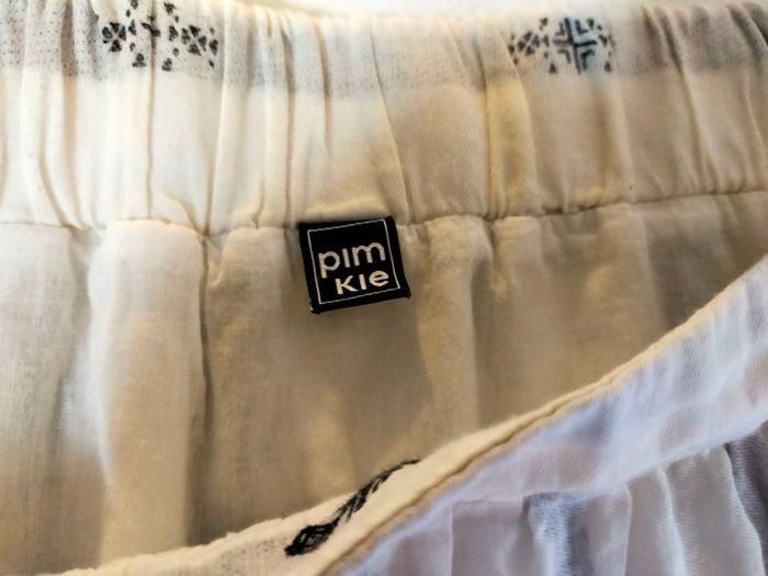 Jupe blanche imprimée à détails cloutés – Pimkie – Taille M - photo numéro 7