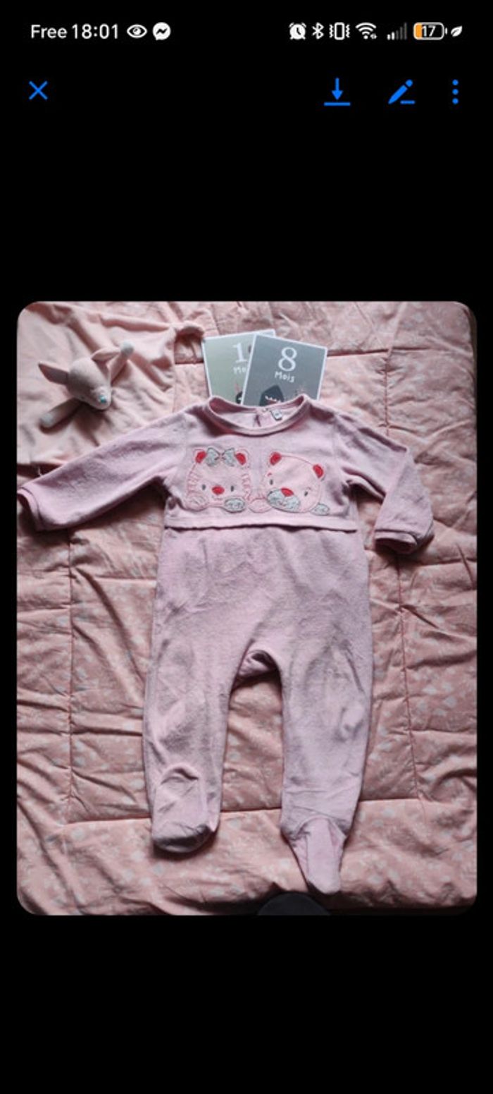 Lot vêtements 18 mois bébé fille - photo numéro 3