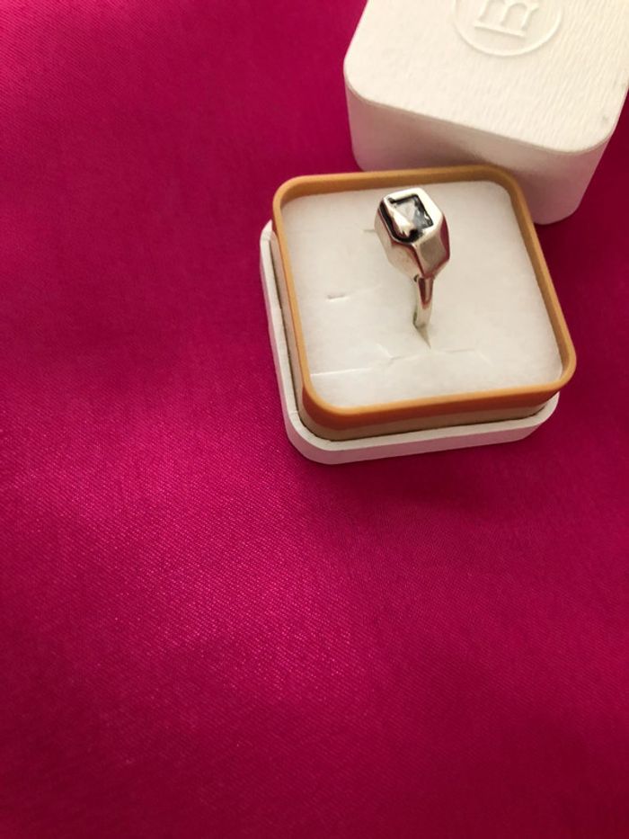 🌼 Bague argentée avec pierre🌼 - photo numéro 4