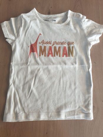 Tshirt 24 mois