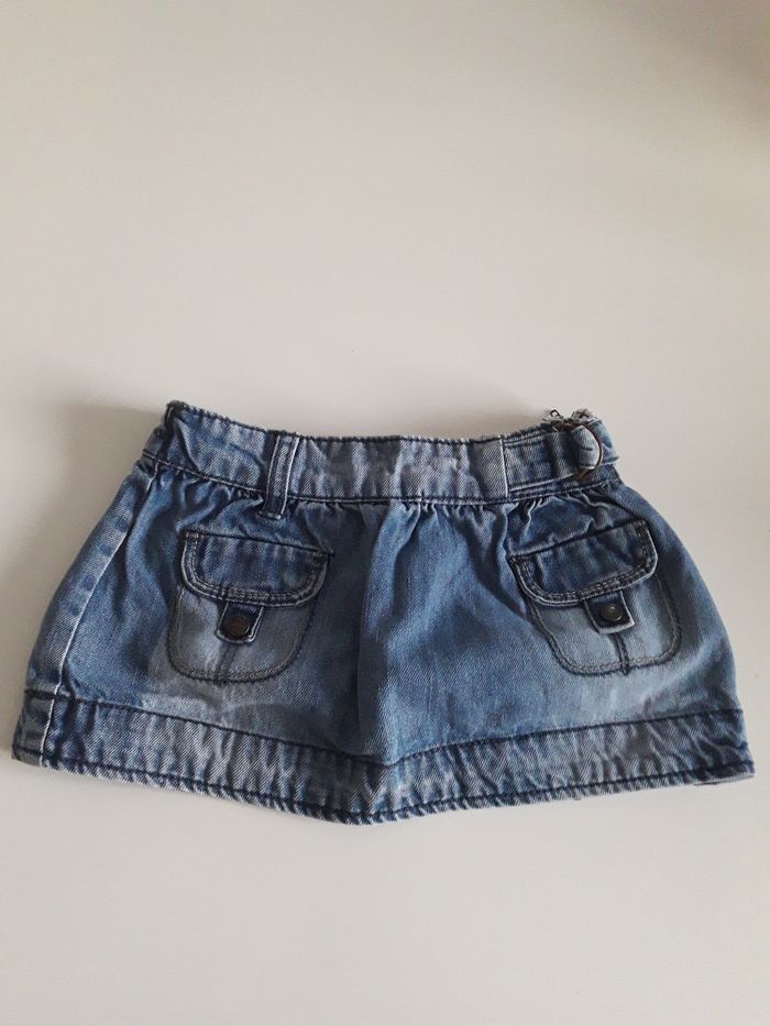 Jupe jean fille 18 mois