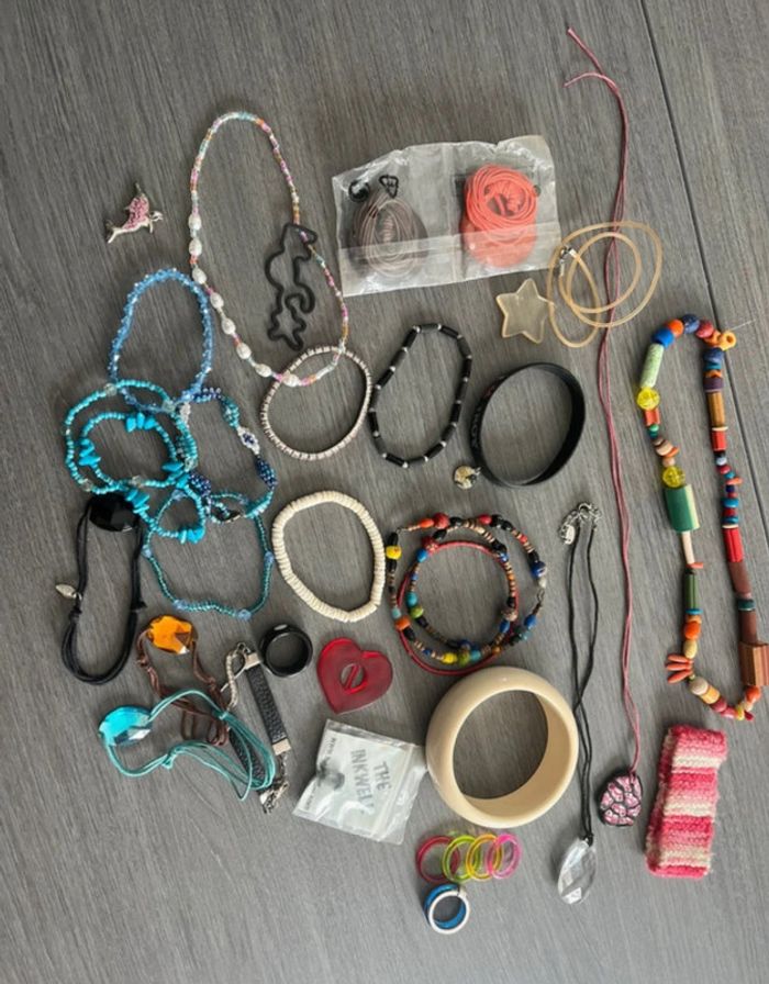 Lot bijoux fantaisie