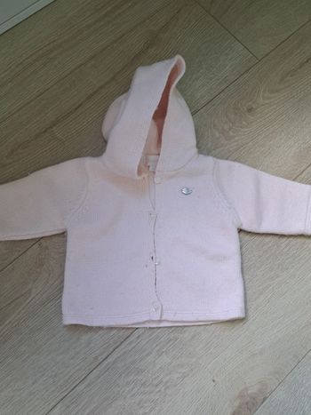 Gilet fille 1 mois