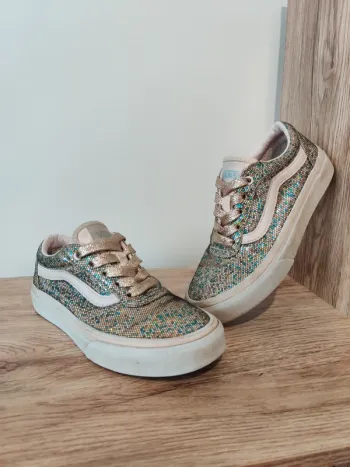 Vans à paillettes - pointure 29
