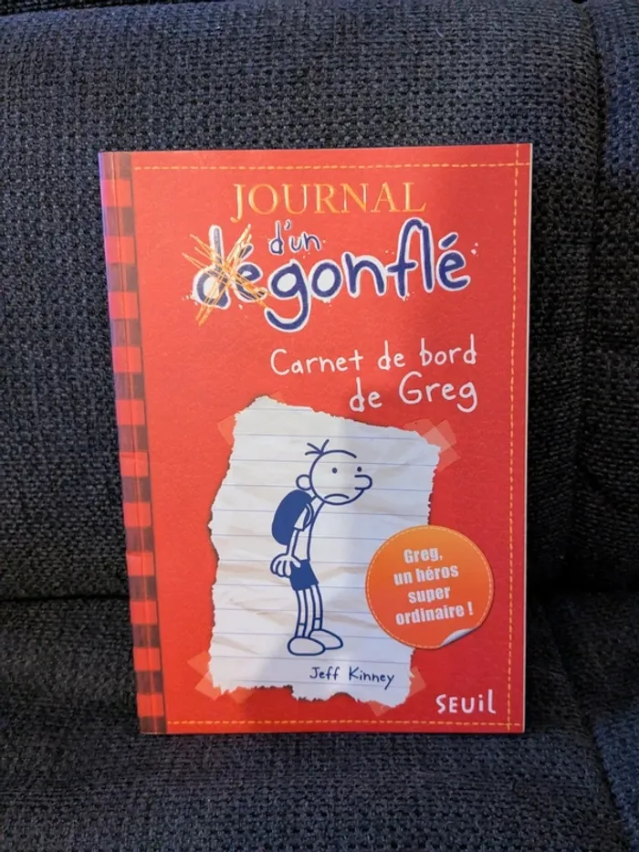 Journal d' un dégonflé, tome 1 : carnet de bord de Greg