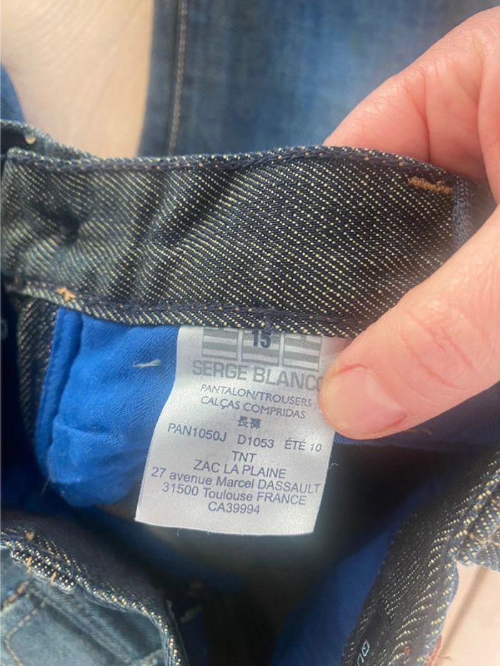 NEUF Jeans Serge Blanco 2 ans - photo numéro 10