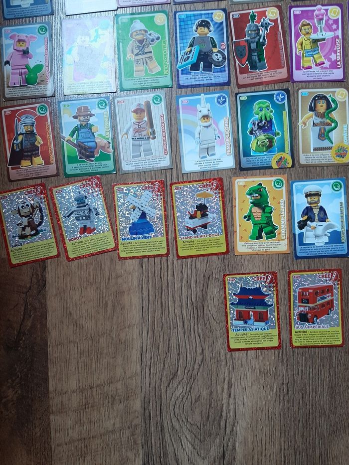 Lot de 62 cartes lego - photo numéro 2