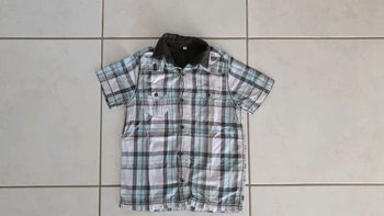 Chemise manches courtes garçon 6 ans v9