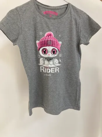 T-shirt chat, taille S