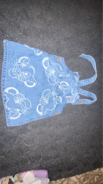 Robe en jean bébé fille