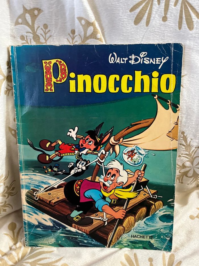 BD vintage Pinocchio Walt Disney 1975 - photo numéro 2