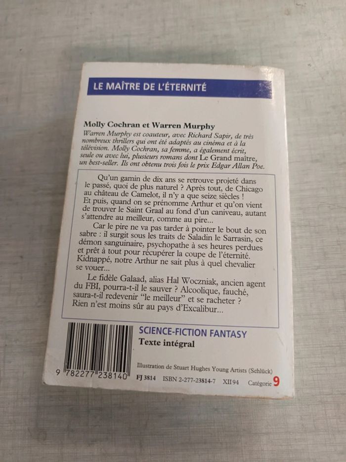 Livre le maître de l'éternité - photo numéro 2