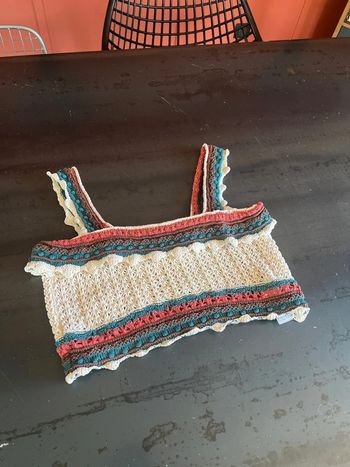 Crop top en maille