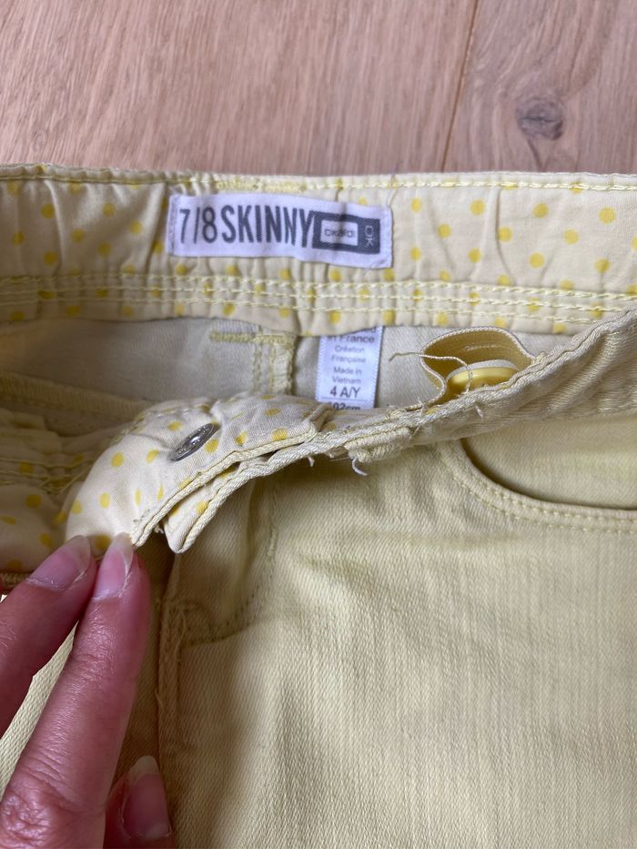 Pantalon skinny 7/8 Okaidi 4 ans - photo numéro 2