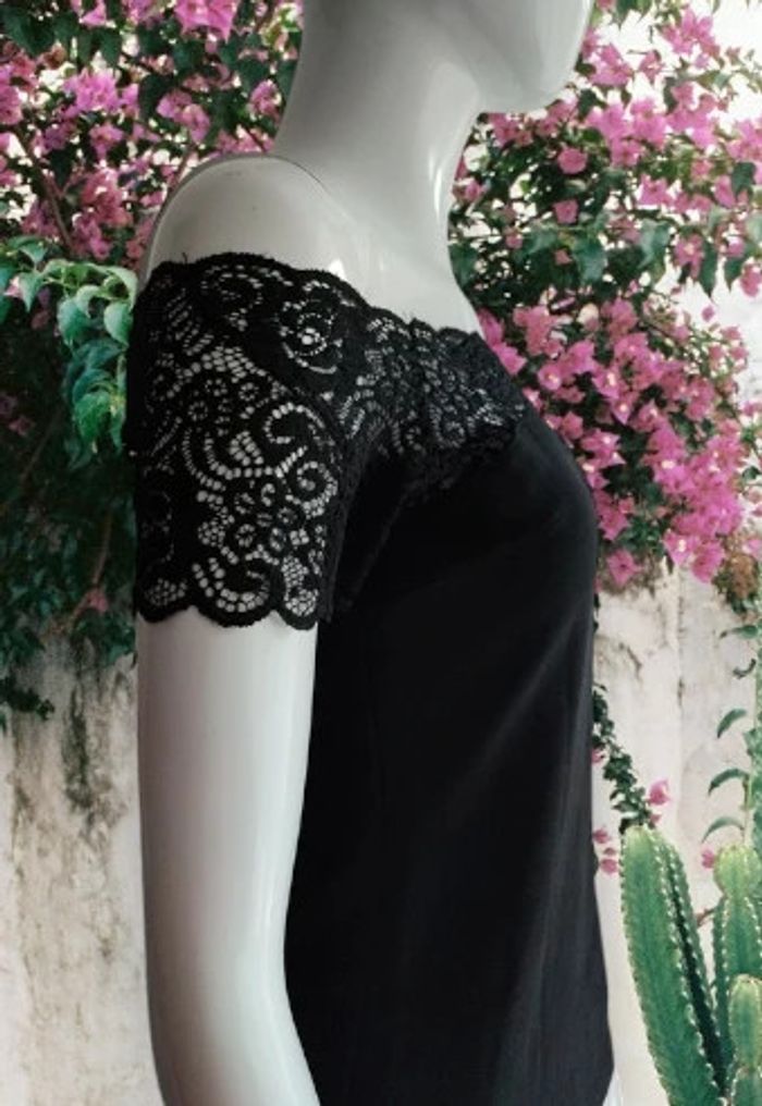 Top épaules dénudées dentelle Capsule - photo numéro 3