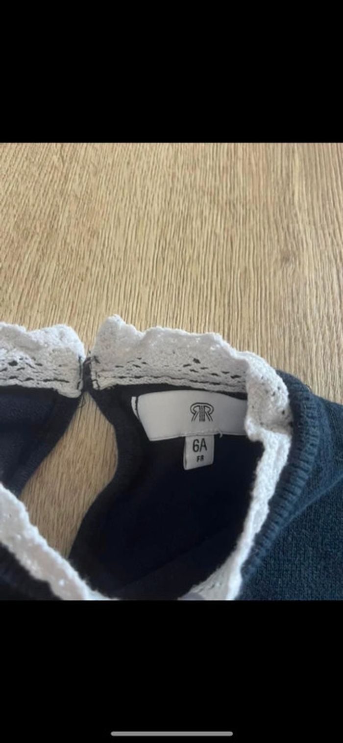 Pull la redoute à col dentelle - photo numéro 2