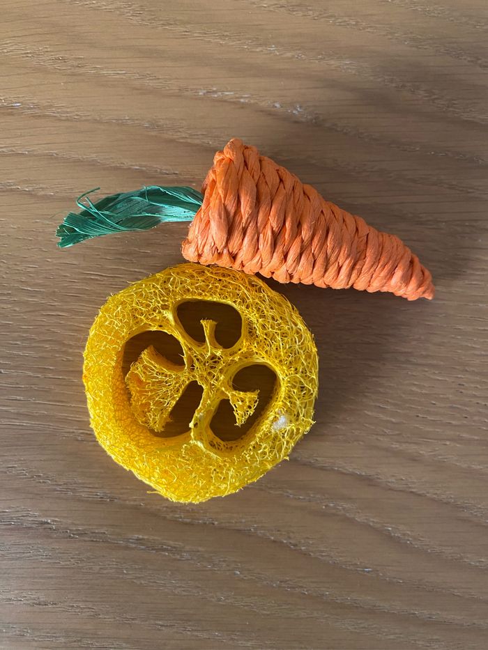 Lot de 2 jouets à mâcher pour rongeur - photo numéro 2