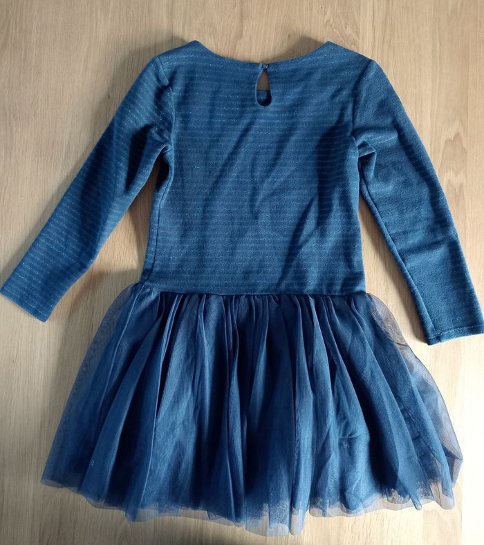Robe bleue Okaïdi 10 ans - photo numéro 2