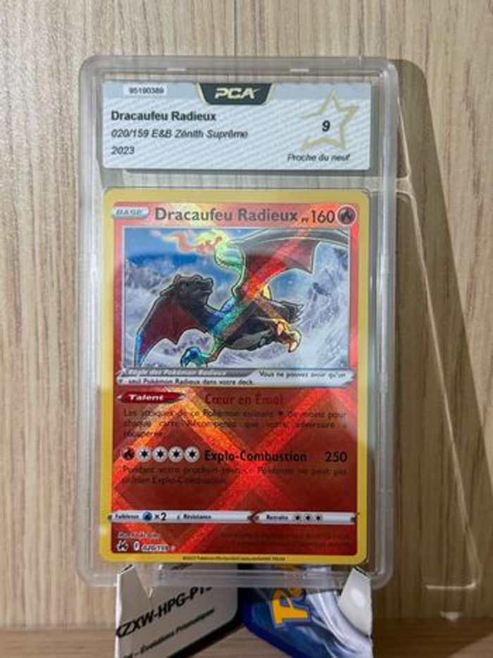 Dracaufeu radieux 020/159 -EB12.5/05 Zenith Suprême PCA 9