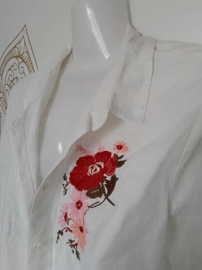 Chemise en coton taille 38 Etam - photo numéro 4