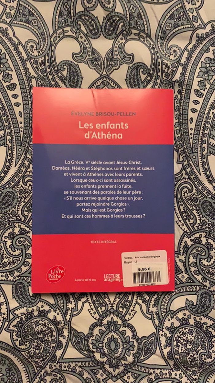 Livre Les Enfants d’Athena - photo numéro 2