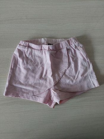 Short rose fille 18 mois