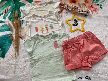 Ensemble complet bebe fille 3 mois