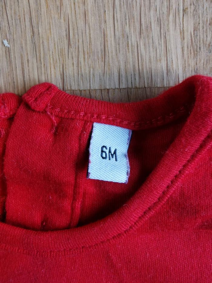 Ensemble tunique ML et legging noir 6 mois - photo numéro 3