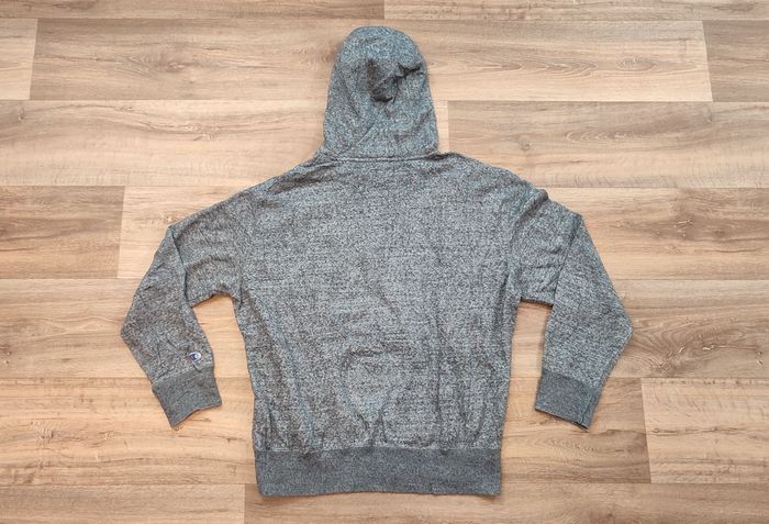 Vêtement Homme Sweatshirts Sweats pull à capuche gris Champion Authentic taille L #Retrostreet - photo numéro 3