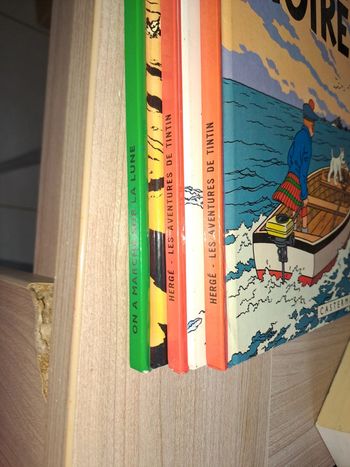 3 livres tintin