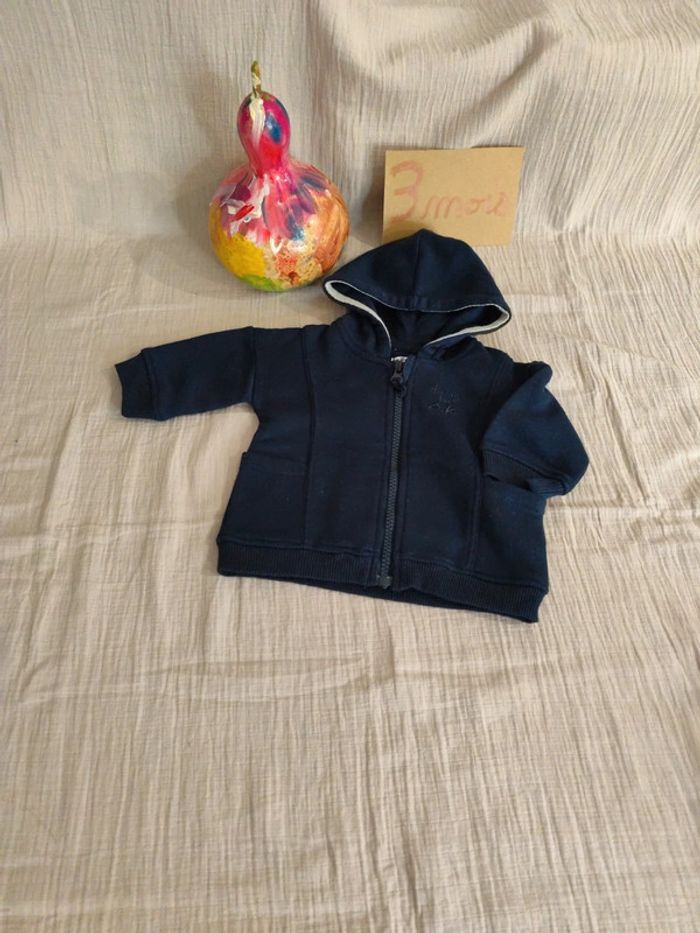 Gilet à capuche 3mois