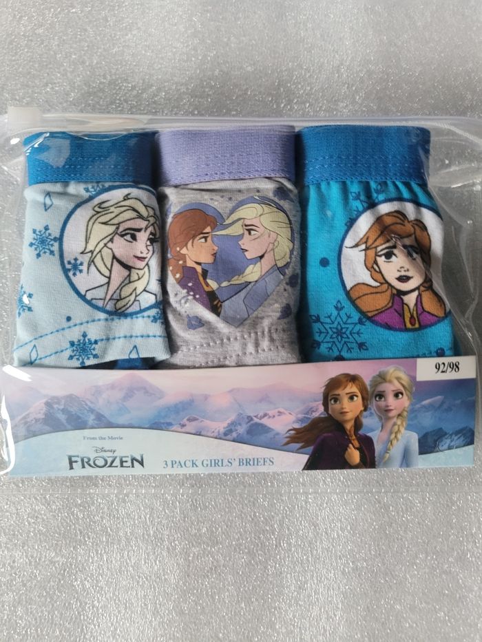 Lot de 3 culotte reine des neige taille 92/98