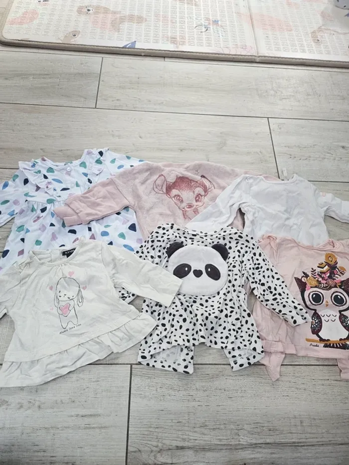 Pulls bébé 3mois / manches longues fille