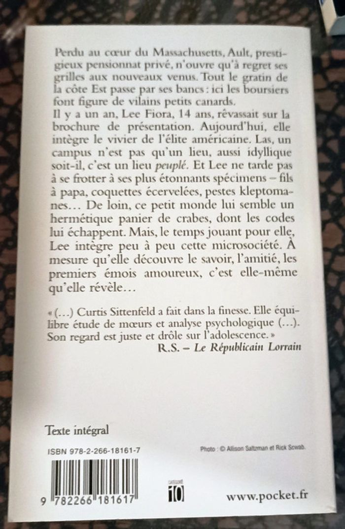 Campus de Curtis Sittenfeld - photo numéro 2
