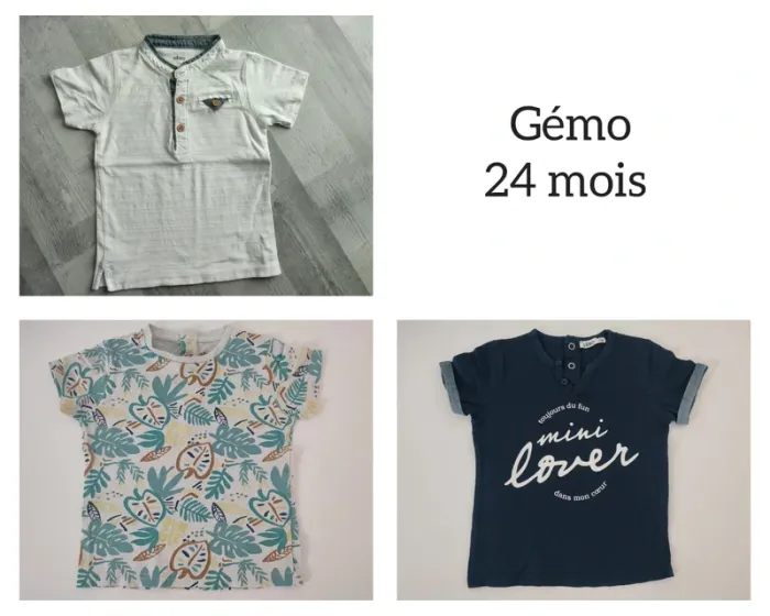 T-shirts Gémo