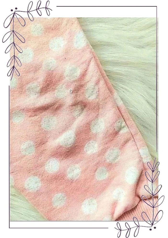 Pantalon jogging bébé fille 18 mois rose avec pois blancs - photo numéro 4