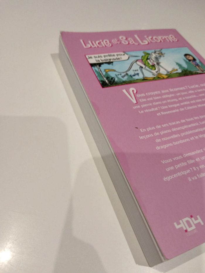 Livre BD Lucie et sa licorne - photo numéro 3