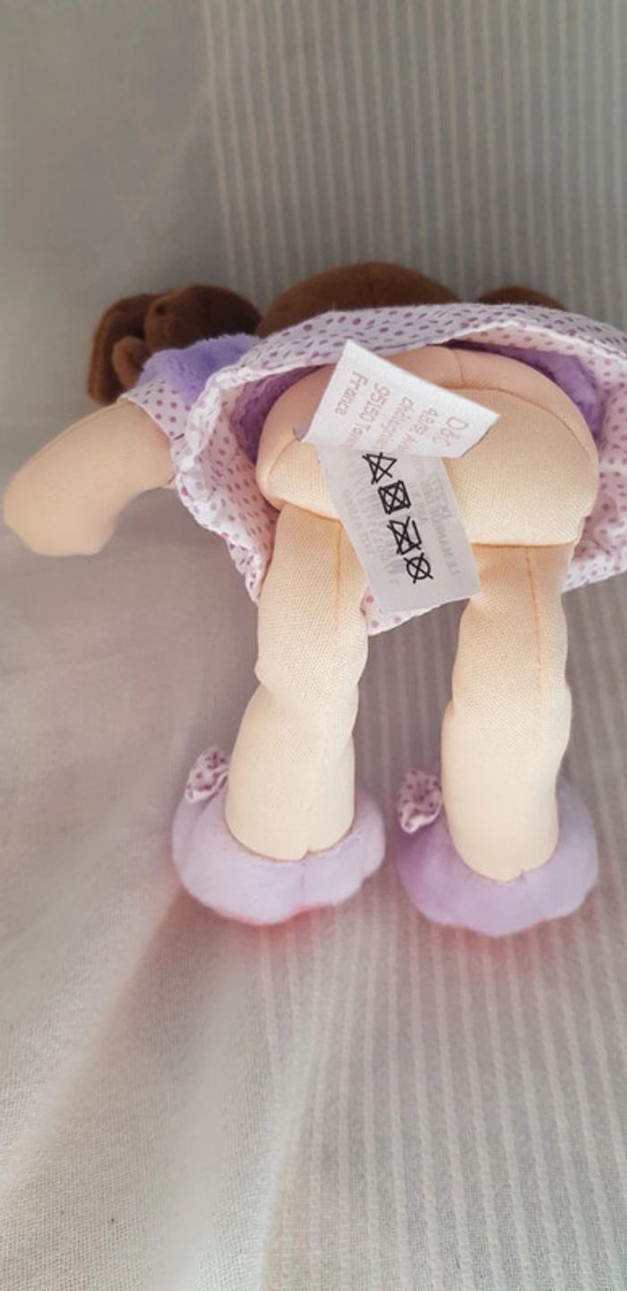 Poupée violette Doudou et compagnie - photo numéro 4