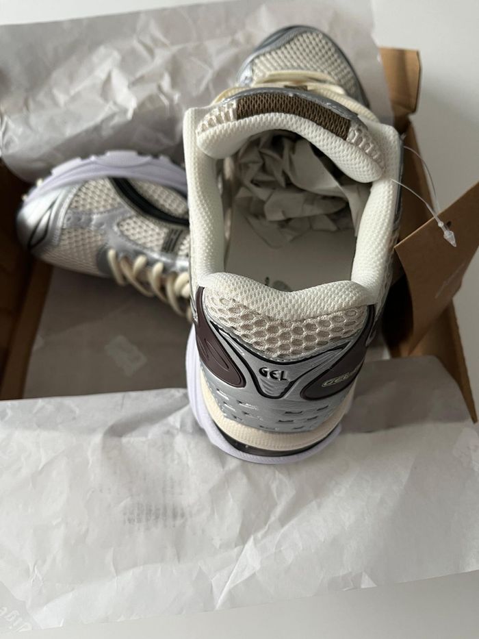 Chaussure asics gel kayano 14 gris metalic - photo numéro 3