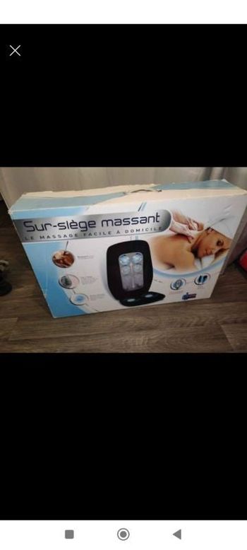 Siège de massage avec prise allume cigarre