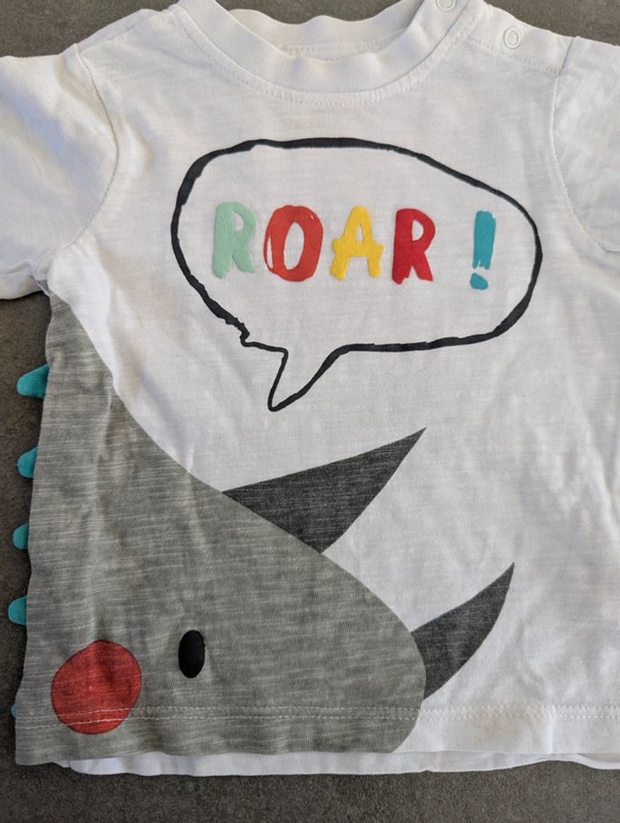đ Lot 5 tee-shirts manches longues â 12 mois â Benetton, Vertbaudet, Orchestra, Smiley - TBE - photo numĂ©ro 5