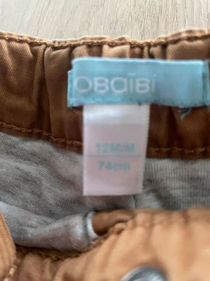 Pantalon garçon Obaïbi 12 mois - photo numéro 3