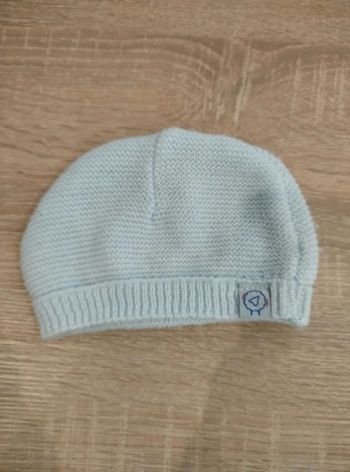 Bonnet tricoté naissance