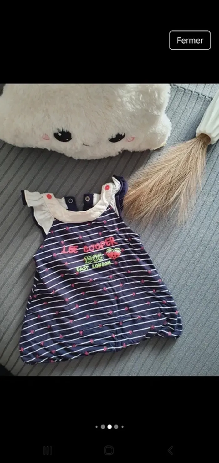 Lot vetements été bébé fille 6 mois - photo numéro 10