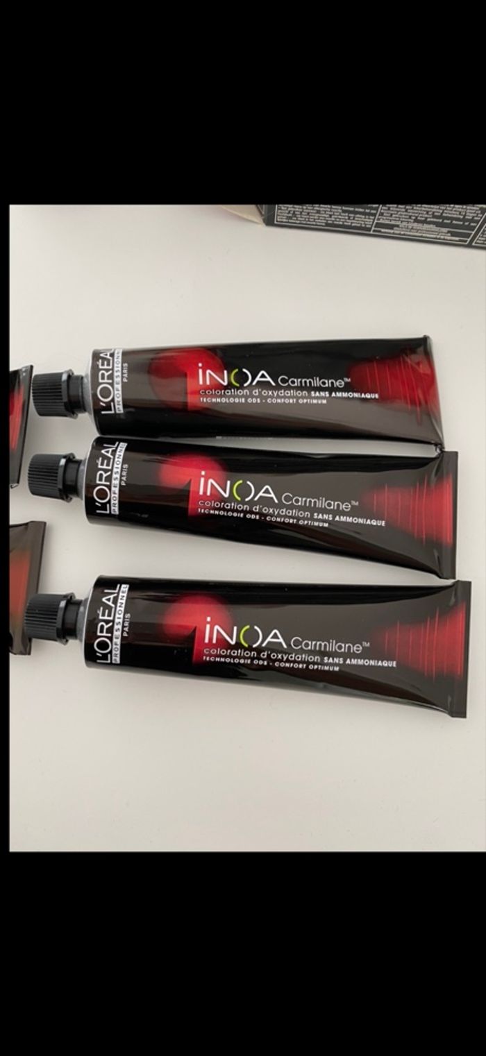 Lot tubes de coloration cheveux Inoa 6,64 - photo numéro 3