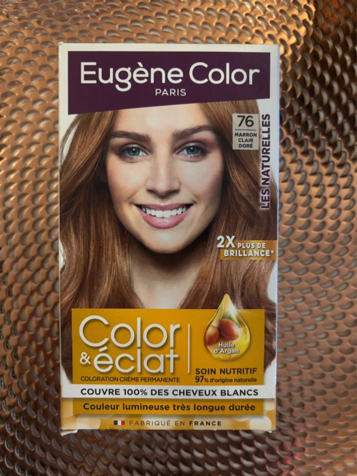 Kit coloration marron clair doré Eugène color neuf